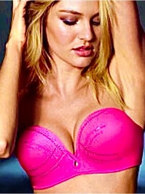 36B Vs Victoria’s Secret Bombshell Miraculous Adds-2Cup Multi Way Bling pink Bra